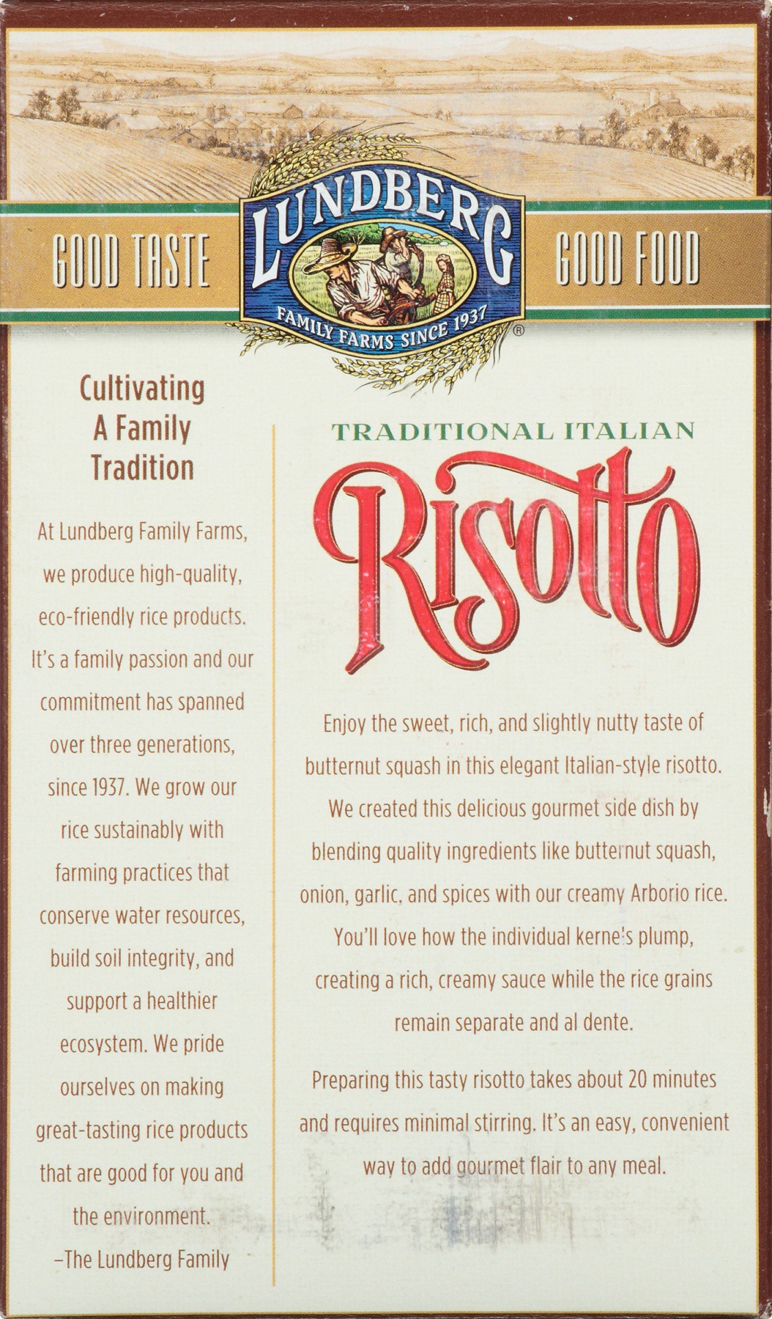 slide 5 of 8, Lundberg Family Farms Butternut Squash Risotto 5.8 oz, 5.8 oz