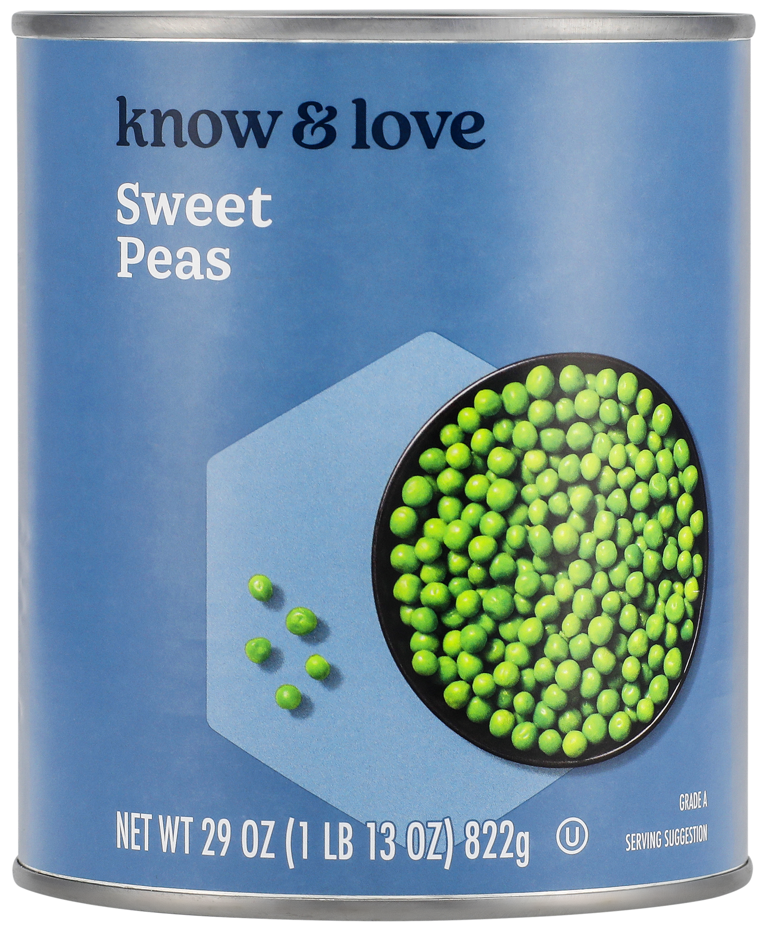 slide 1 of 1, know & love Sweet Peas 29 Ounces, 29 oz