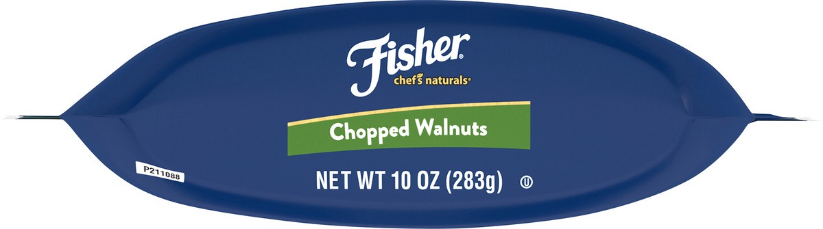 slide 3 of 9, Fisher Chopped Walnuts, 10 oz