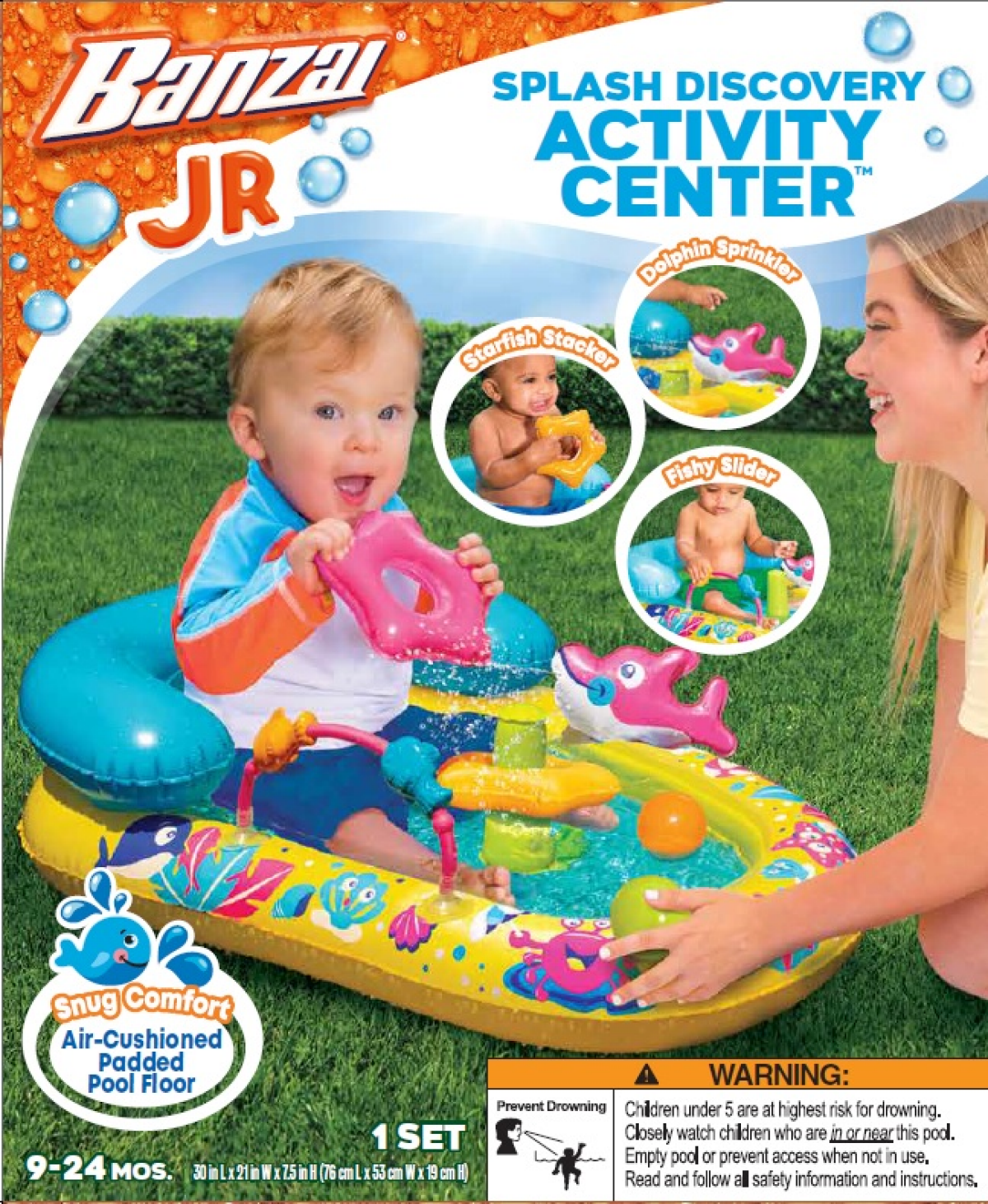 slide 1 of 1, Splash Discovery Activity Center, 1 ct
