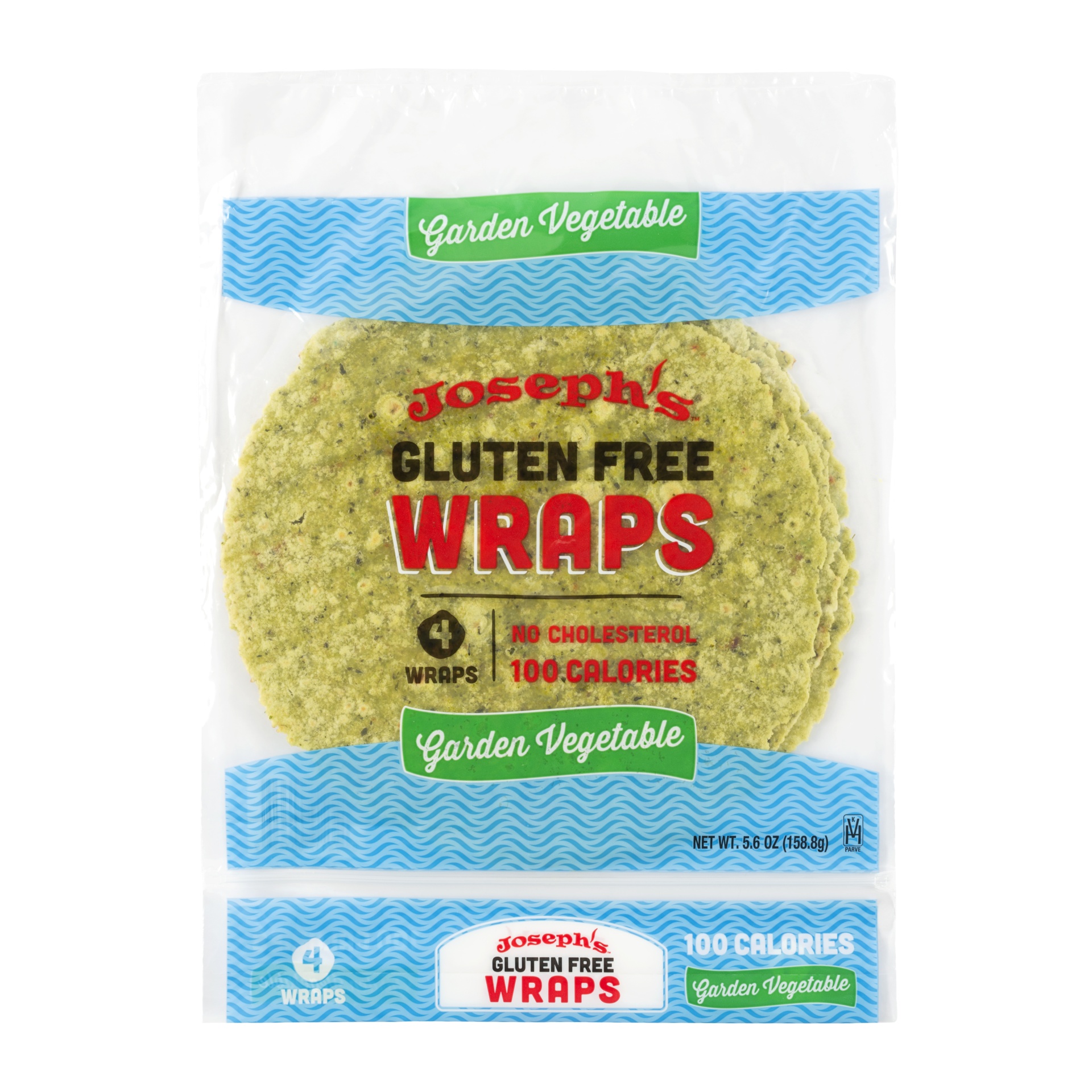 slide 1 of 1, Joseph's Gluten Free Garden Vegetable Wraps, 8 ct