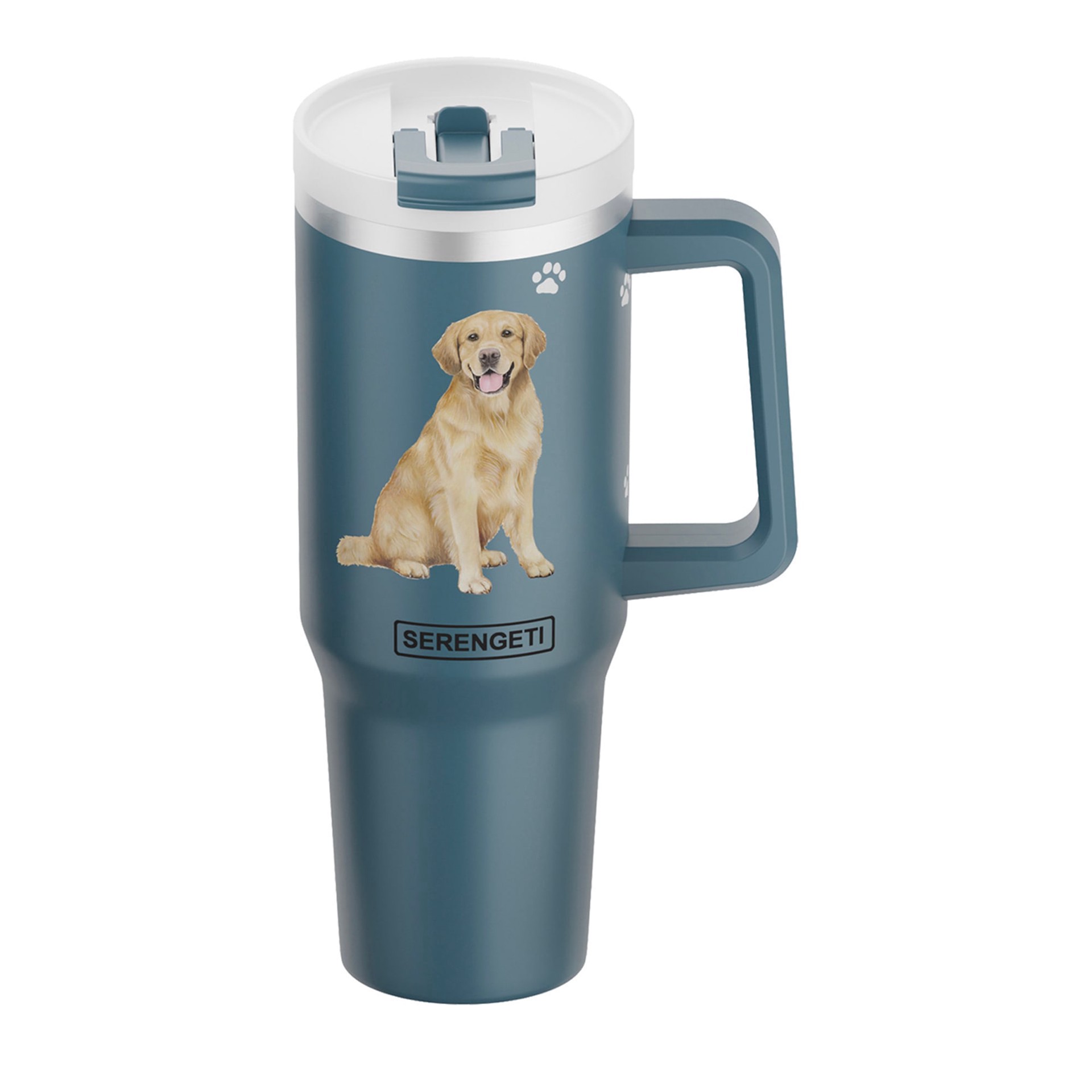 slide 1 of 1, E&S Pets Golden Retriever Ultimate Stainless Steel Mug, 40 oz., 40 oz