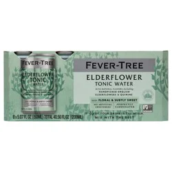 Fever-Tree Elderflower Tonic Water 8x150ml