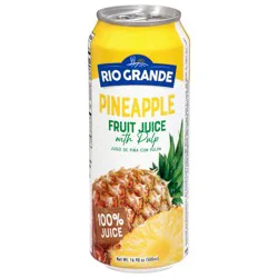 Rio Grande Pineapple Juice With Pulp 16.90 oz