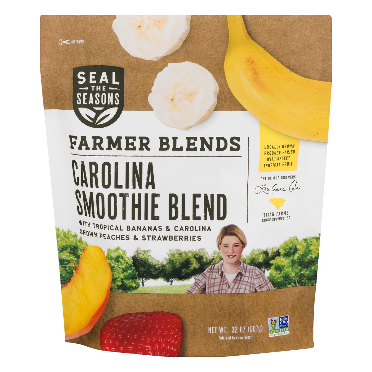 slide 12 of 13, Seal the Seasons Farmer Blends Carolina Smoothie Blend - 32 oz, 32 oz