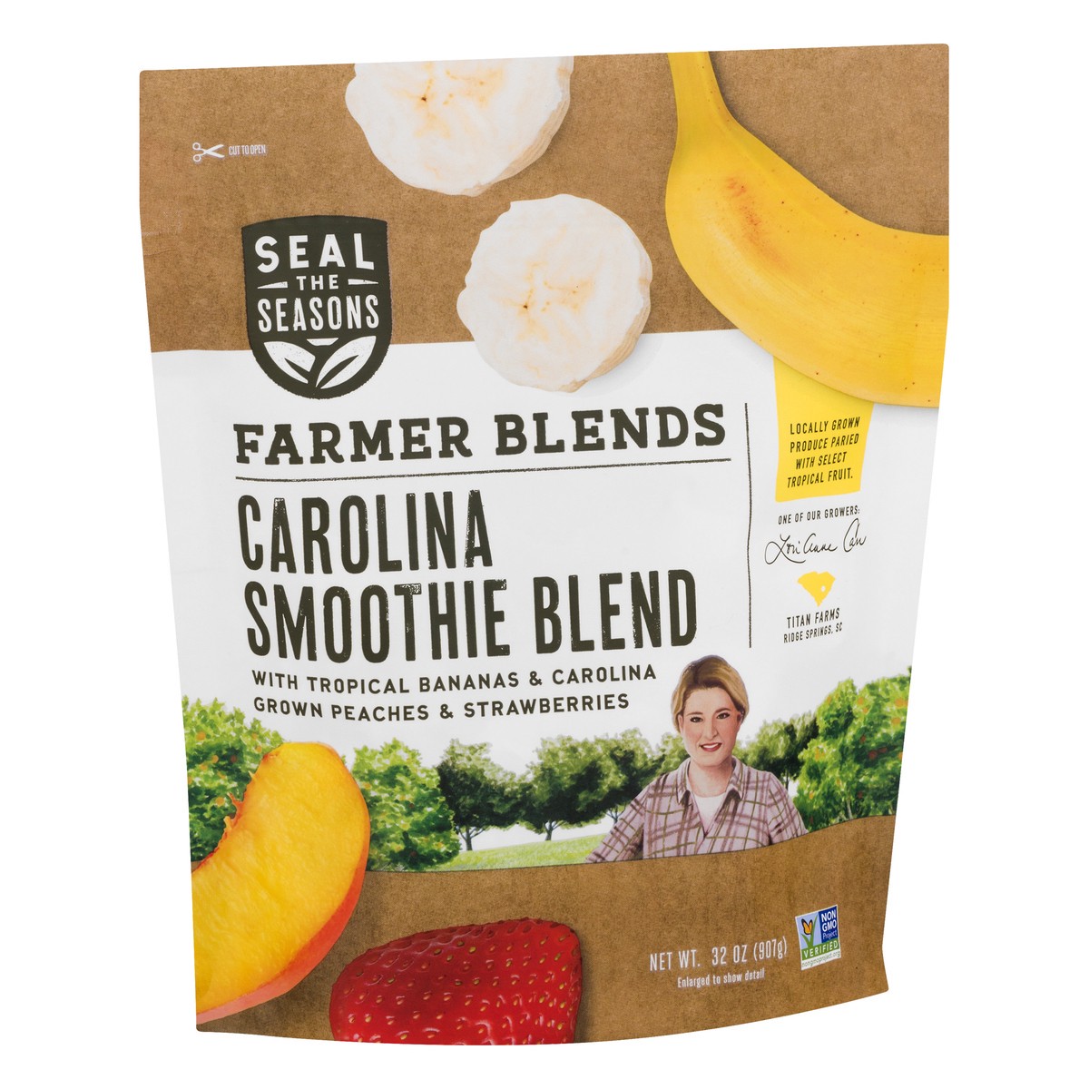 slide 10 of 13, Seal the Seasons Farmer Blends Carolina Smoothie Blend - 32 oz, 32 oz