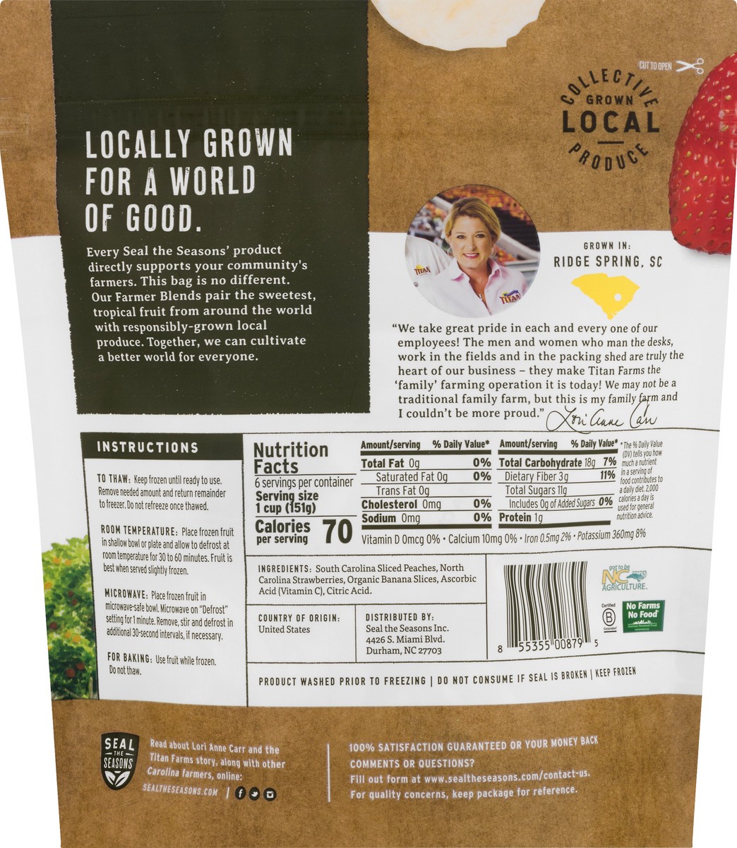 slide 3 of 13, Seal the Seasons Farmer Blends Carolina Smoothie Blend - 32 oz, 32 oz