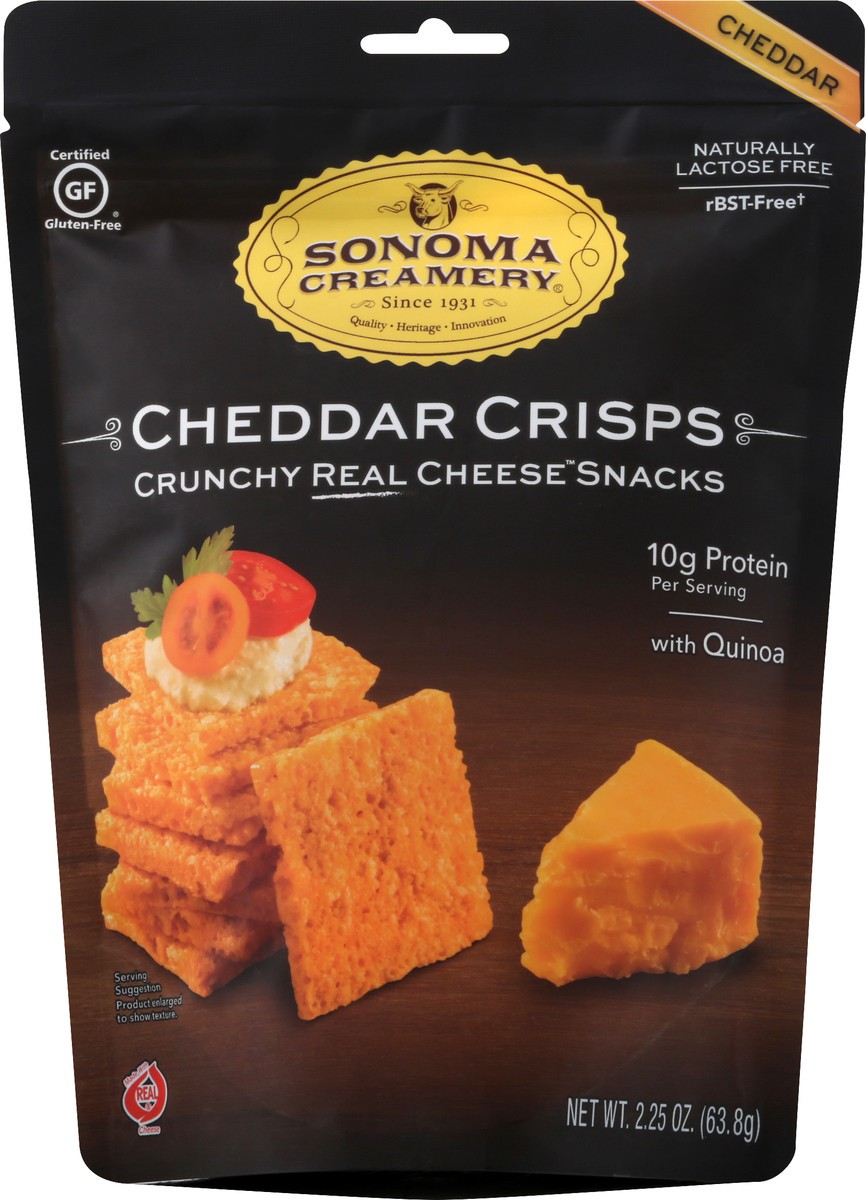 slide 1 of 1, Sonoma Creamery Cheddar Crisps 2.25 oz, 2.25 oz