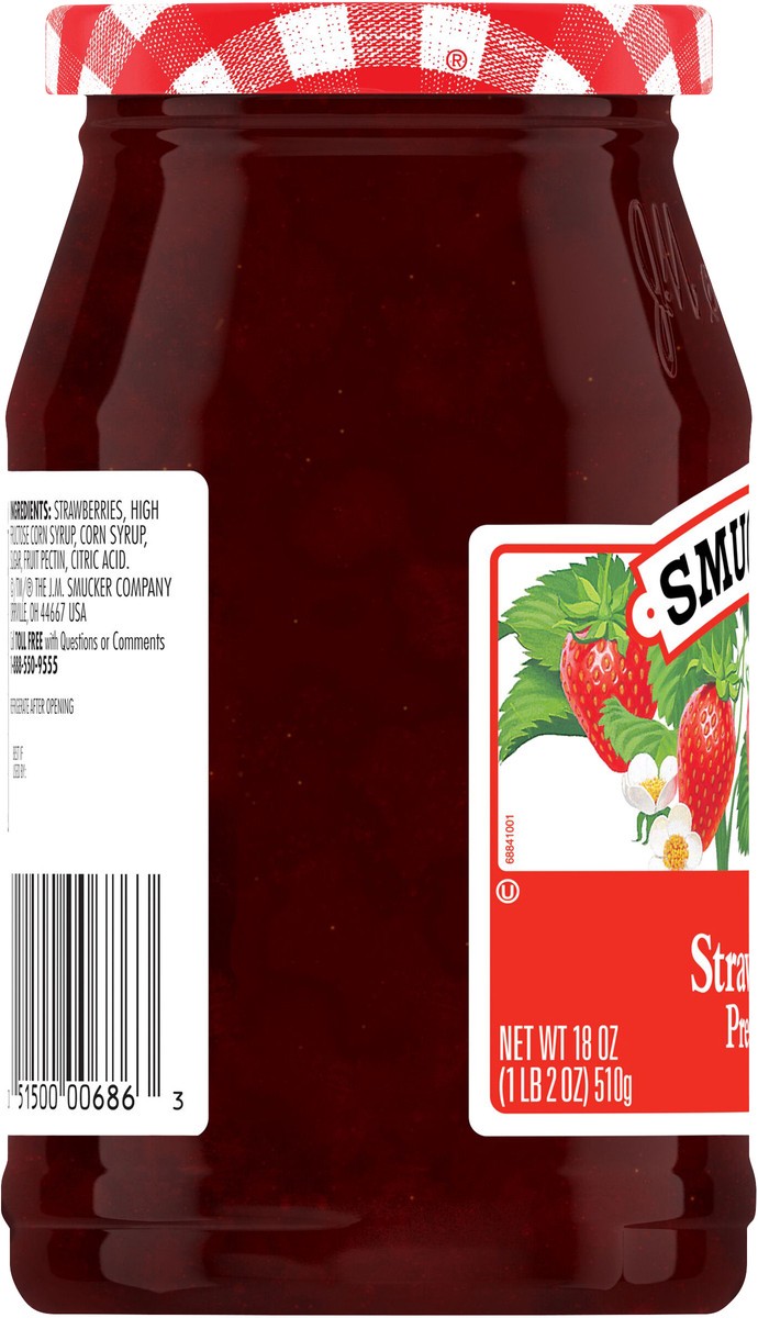 slide 5 of 13, Smucker's Strawberry Preserves - 18oz, 18 oz