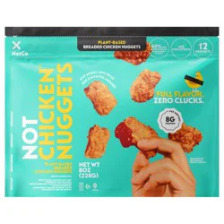 NotCo NotChicken Frozen Plant-Based Chicken Nuggets, 12 ct Pouch