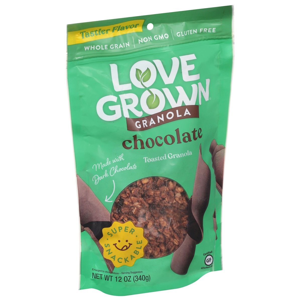 slide 2 of 9, Love Grown Chocolate Granola 12 oz, 12 oz