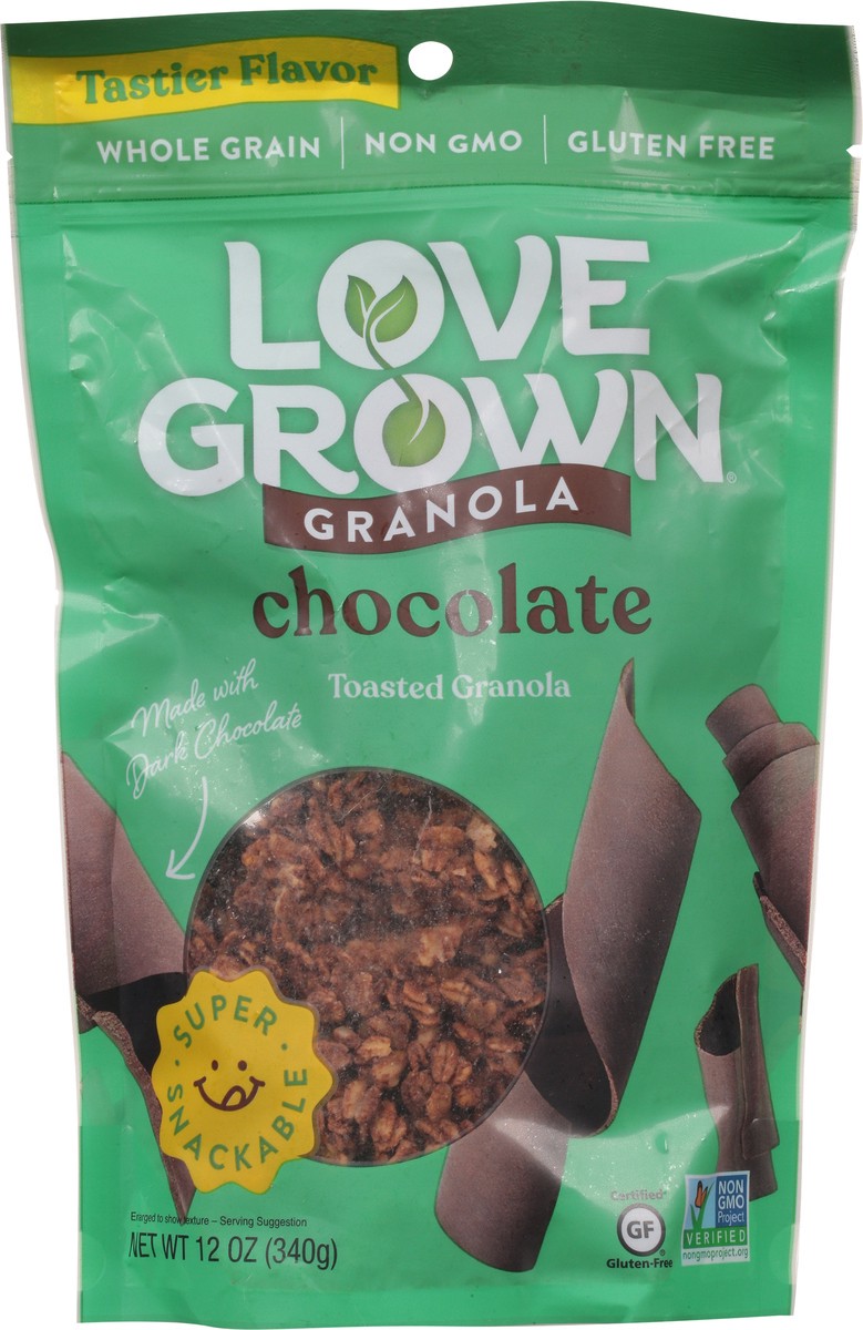 slide 6 of 9, Love Grown Chocolate Granola 12 oz, 12 oz