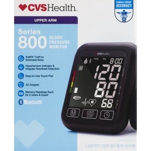 slide 1 of 1, CVS Health Upper Arm 800 Series Blood Pressure Monitor, 1 ct