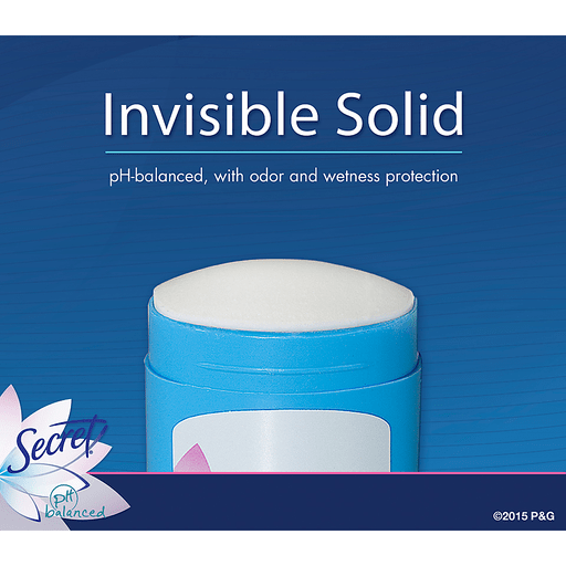 slide 7 of 12, Secret Wide Solid Antiperspirant and Deodorant, Powder Fresh, 1.7 oz, 1.7 oz