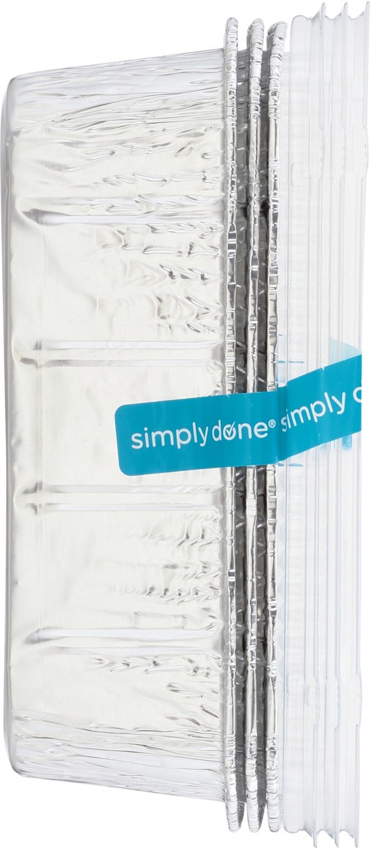 slide 3 of 9, Simply Done Loaf Pans with Lids Medium 3 ea, 3 ct