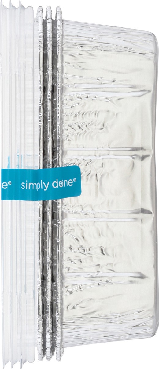 slide 2 of 9, Simply Done Loaf Pans with Lids Medium 3 ea, 3 ct