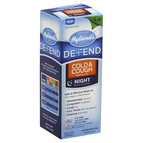 slide 1 of 1, Hyland's Cold & Cough 8 oz, 8 oz