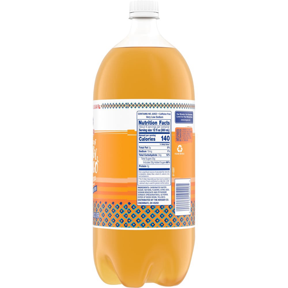 slide 2 of 2, Kroger Mercado Mango Soda - 2 liter, 2 liter