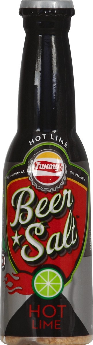 slide 2 of 3, Twang Caliente Hot Lime Beer Salt Shaker, 1.4 oz