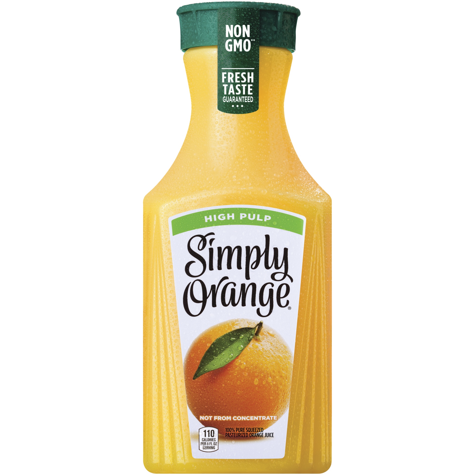 slide 1 of 1, Simply Orange Juice with High Pulp, 59 oz