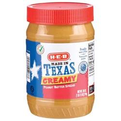 H-E-B Texas Peanut Butter Creamy