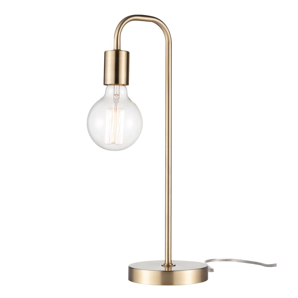 slide 1 of 1, Globe Electric Holden Table Lamp - Matte Brass, 18 in