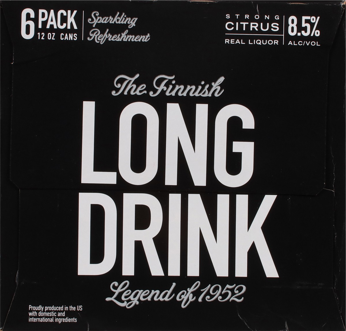 slide 10 of 12, The Finnish Long Drink Long Drink Strong Citrus Gin 6 - 12 fl oz Cans, 6 ct; 12 oz