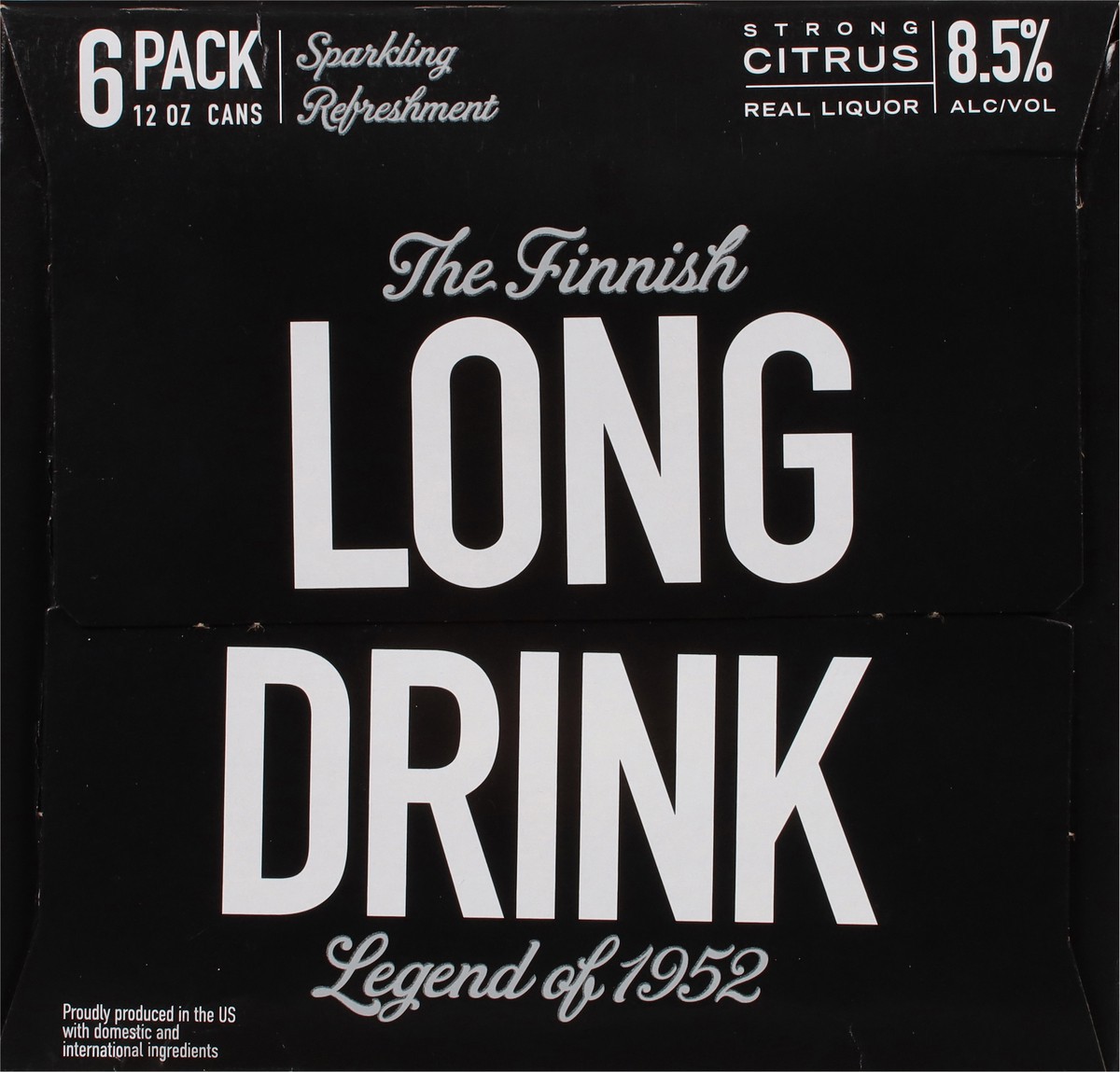 slide 3 of 12, The Finnish Long Drink Long Drink Strong Citrus Gin 6 - 12 fl oz Cans, 6 ct; 12 oz