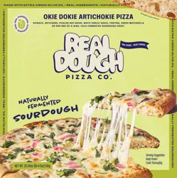 Real Dough Pizza Co. Okie Dokie Artichokie Pizza 20.50 oz