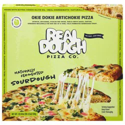 Real Dough Pizza Co. Okie Dokie Artichokie Pizza 20.50 oz
