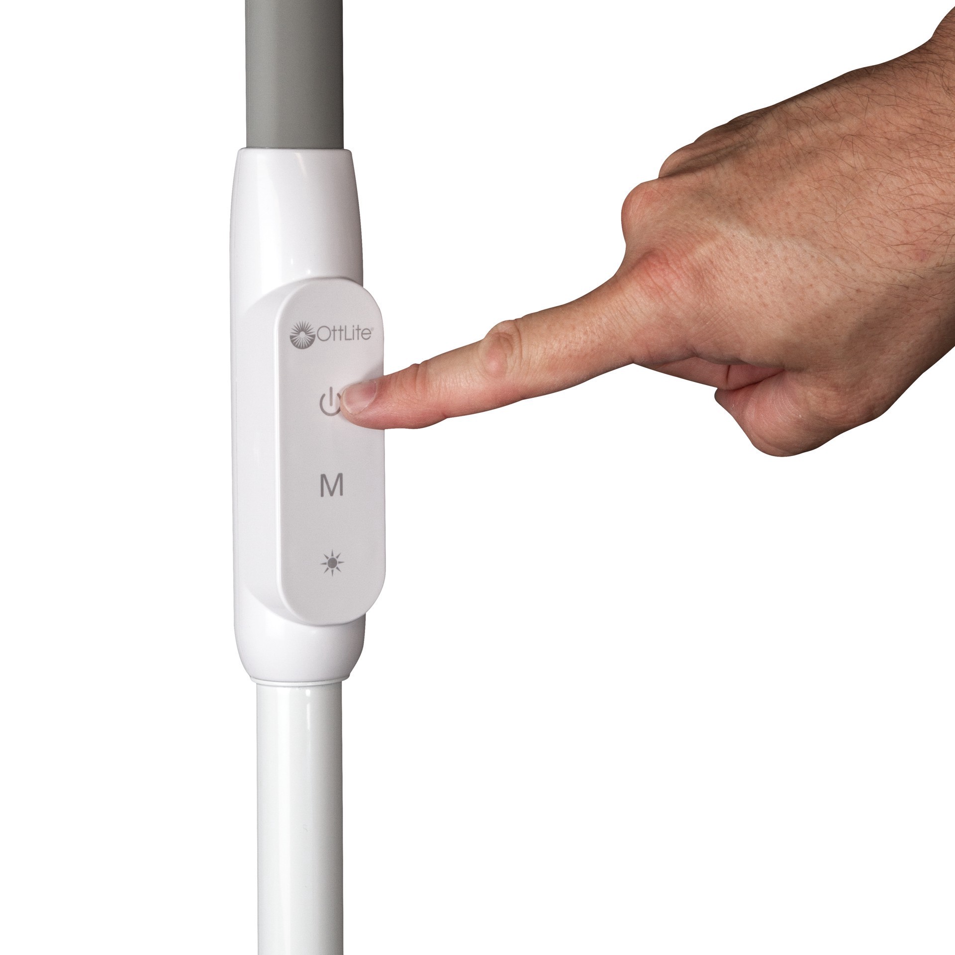 slide 5 of 10, OttLite Wingshade LED Floor Lamp, 8.19 in x 11 in