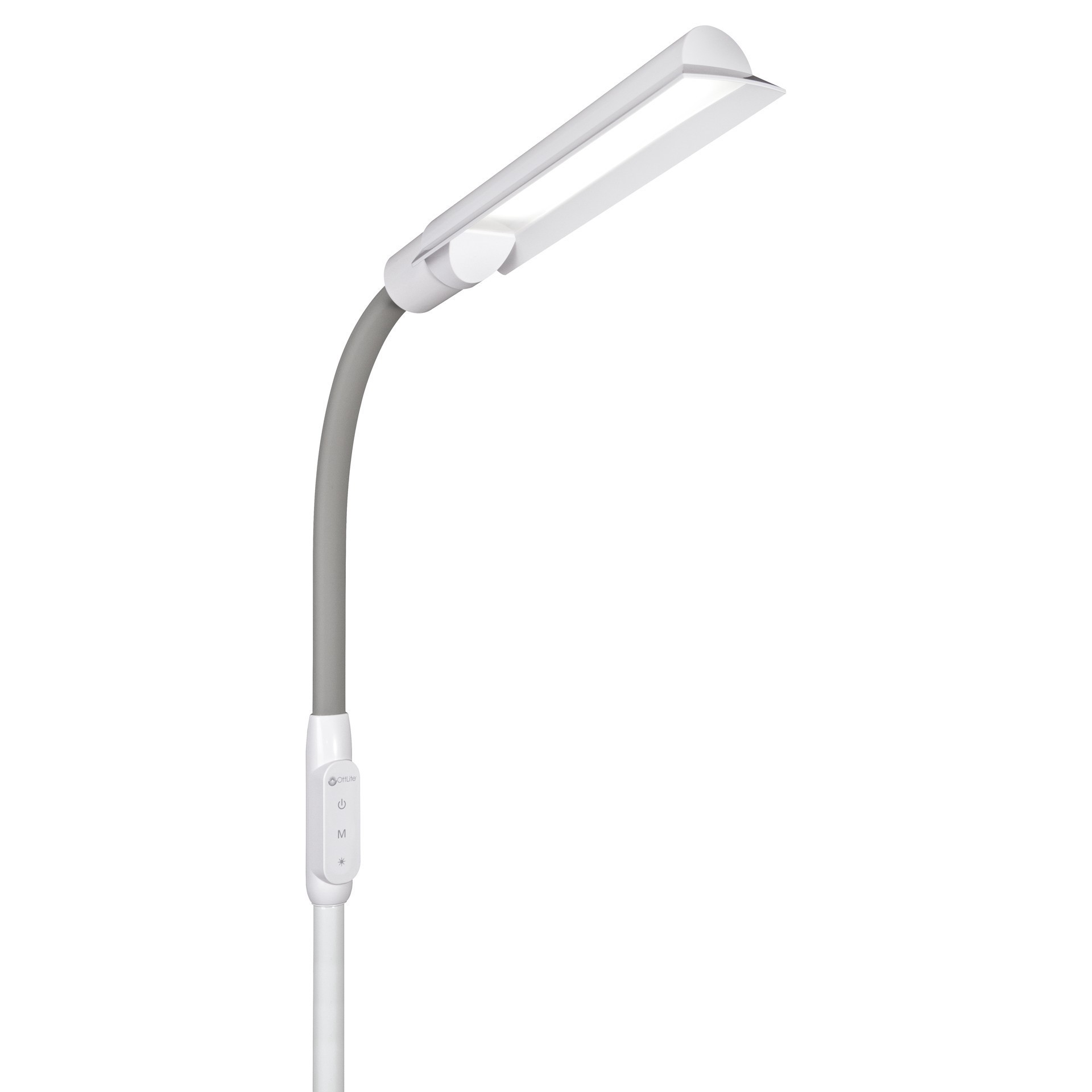 slide 8 of 10, OttLite Wingshade LED Floor Lamp, 8.19 in x 11 in