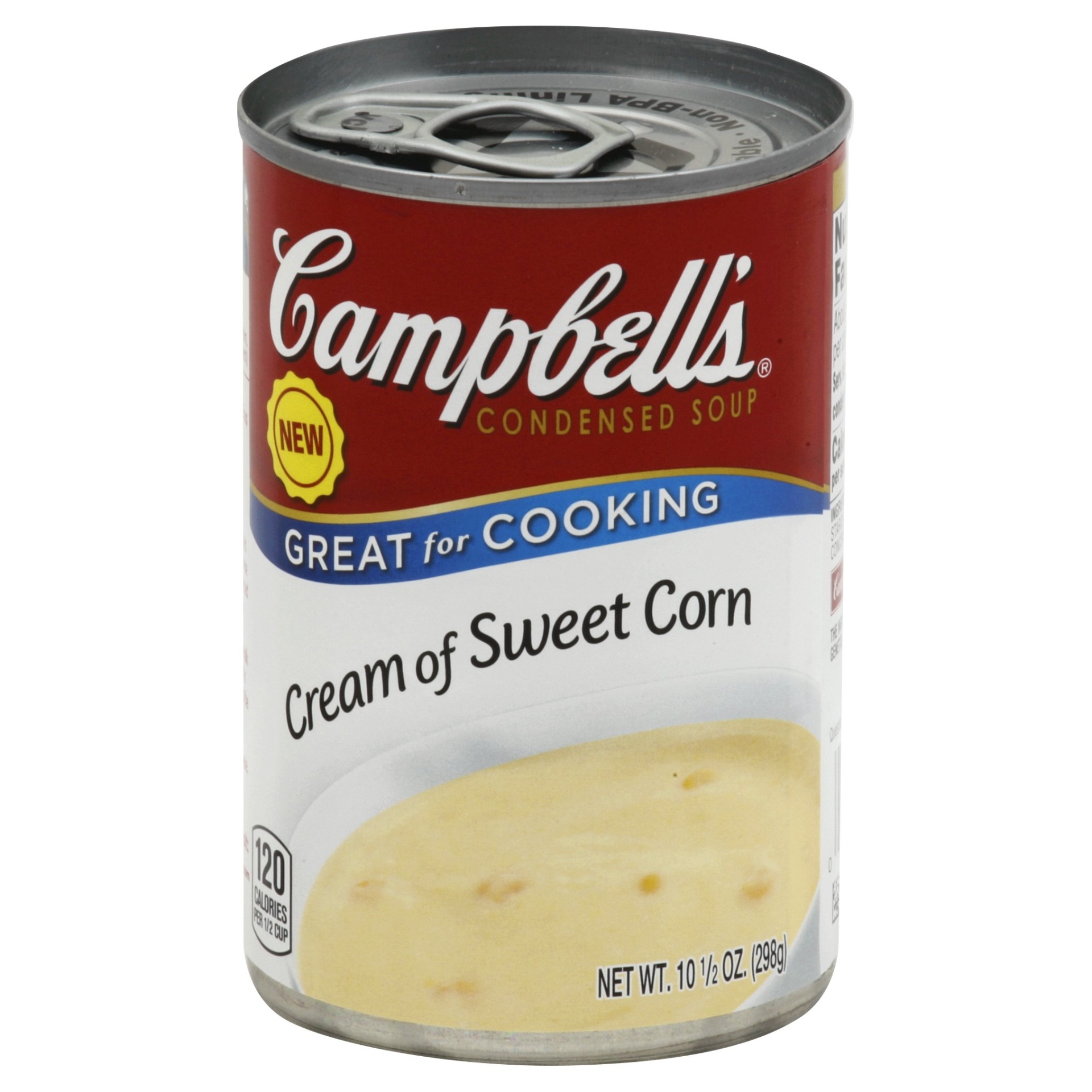 slide 1 of 5, Campbell's Cream Of Sweet Corn Soup, 10.5 oz