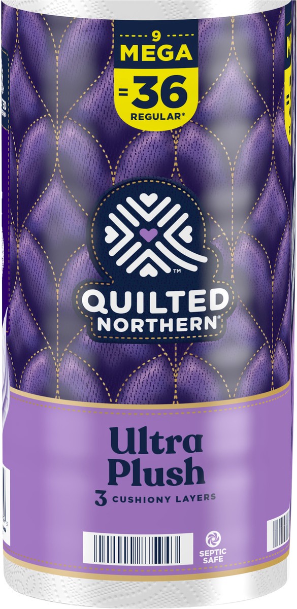 slide 2 of 5, Quilted Northern Ultra Plush Toilet Paper, 9 Mega Rolls, 9 ct