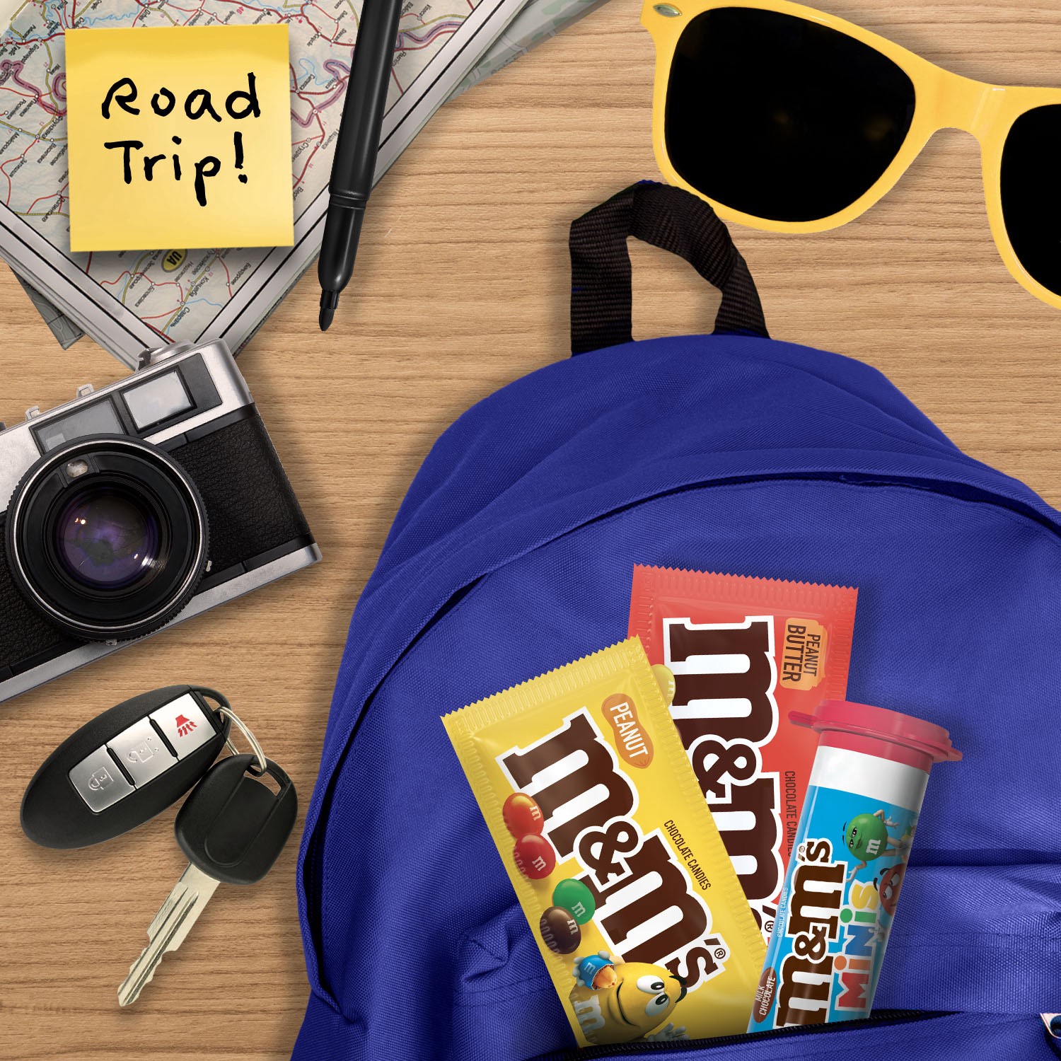 slide 8 of 8, M&M's Chocolate Candies, Variety Pack, 30 ct