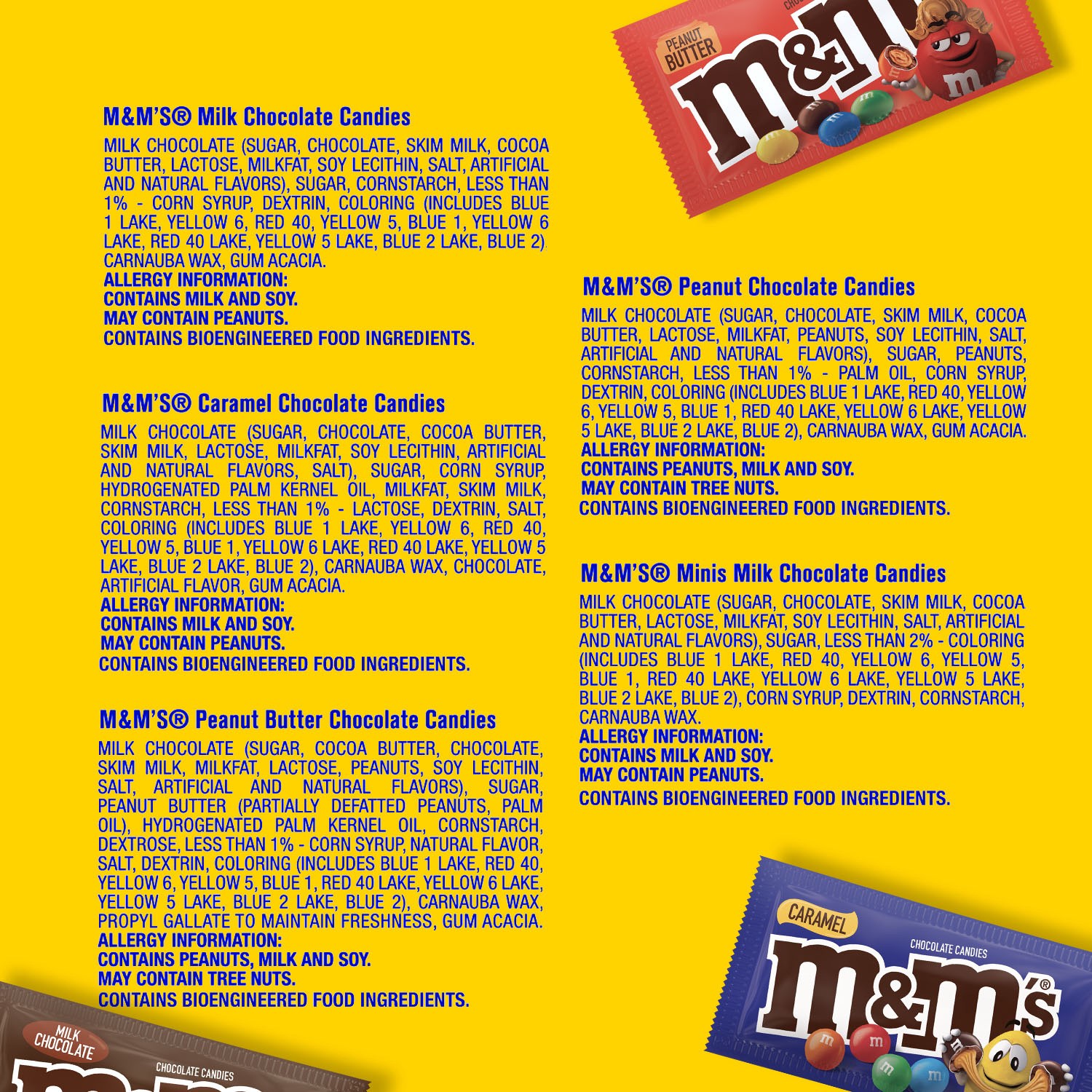 slide 2 of 8, M&M's Chocolate Candies, Variety Pack, 30 ct