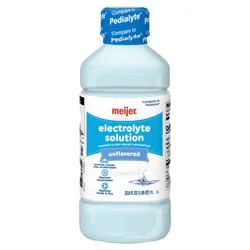 Meijer Electrolyte Solution For Infants, Unflavored, 1 ltr