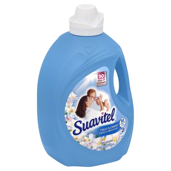 slide 1 of 1, Suavitel Field Flowers Fabric Conditioner, 135 oz