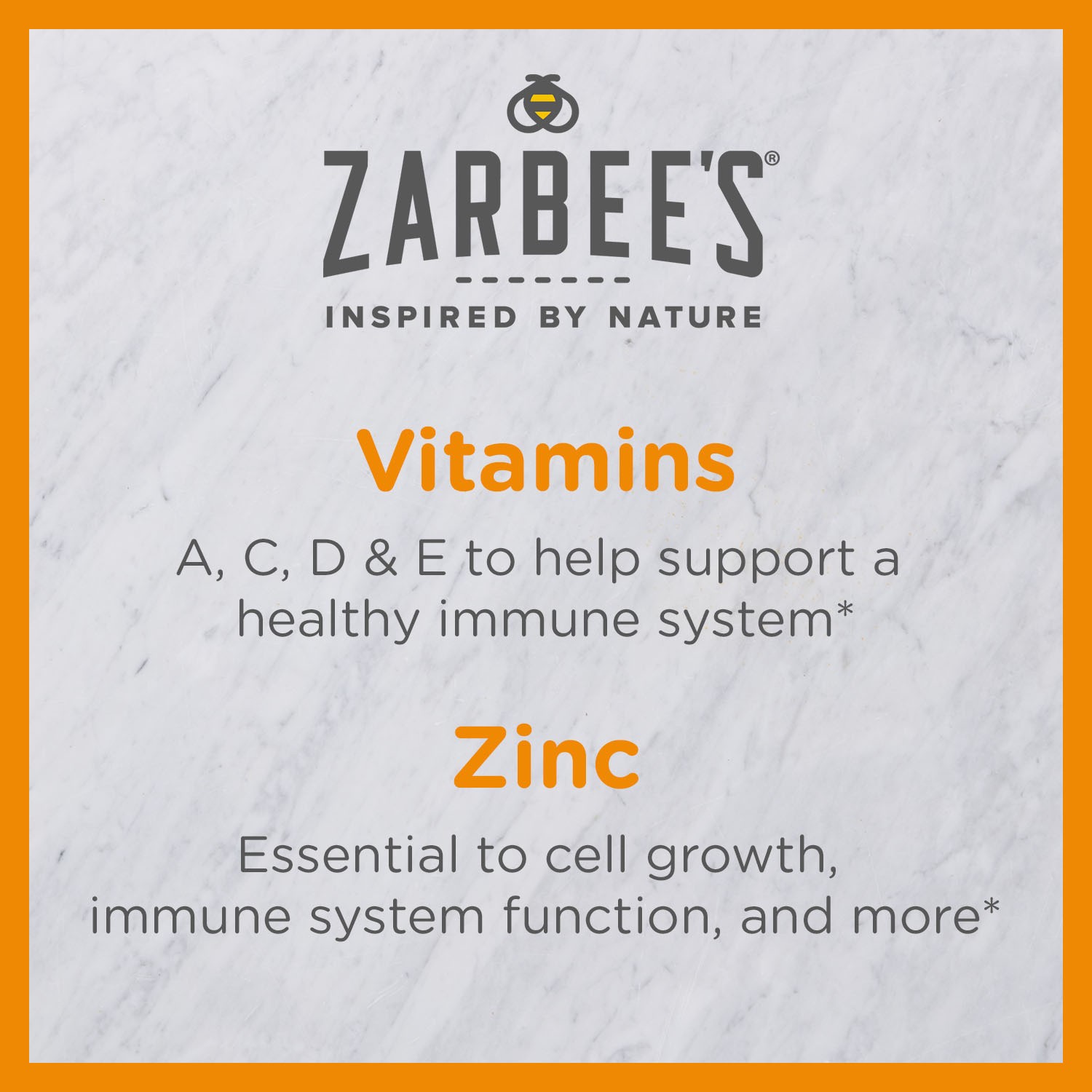 slide 2 of 5, Zarbee's Naturals Baby Immune Support & Vitamins, Baby Multivitamin Drops, Natural Orange, 2 fl oz, 2 fl oz