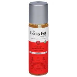 The Honey Pot Company Organic Moisturizing Intimate Strawberry Lubricant 2 fl oz