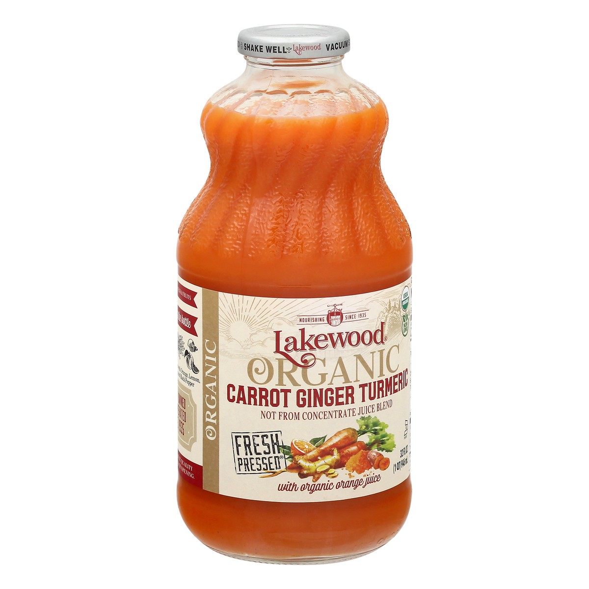 slide 7 of 13, Lakewood Organiccarrot - 32 oz, 32 oz