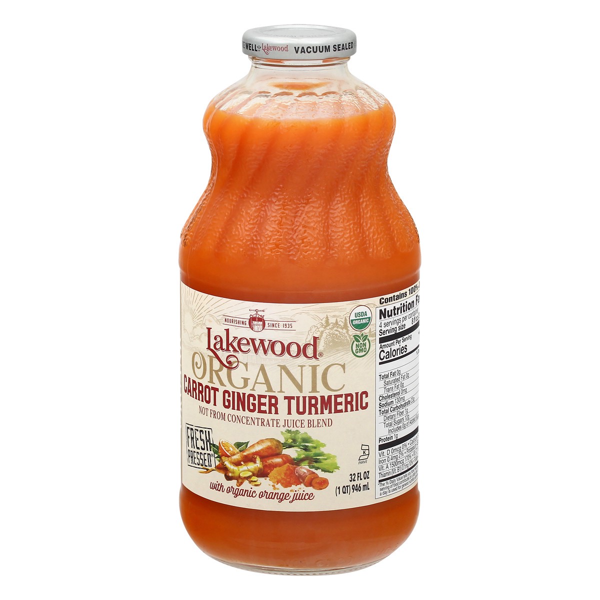 slide 2 of 13, Lakewood Organiccarrot - 32 oz, 32 oz