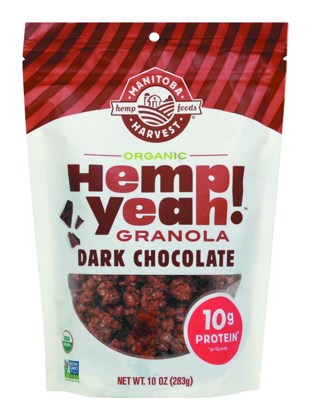 slide 1 of 6, Hemp Yeah Dark Chocolate, 10 oz