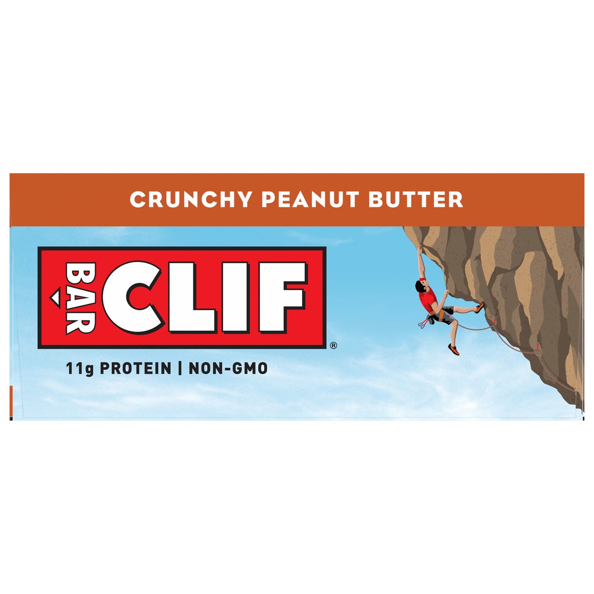 slide 4 of 9, CLIF Bar® crunchy peanut butter, 6 ct