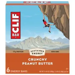 CLIF Bar® crunchy peanut butter