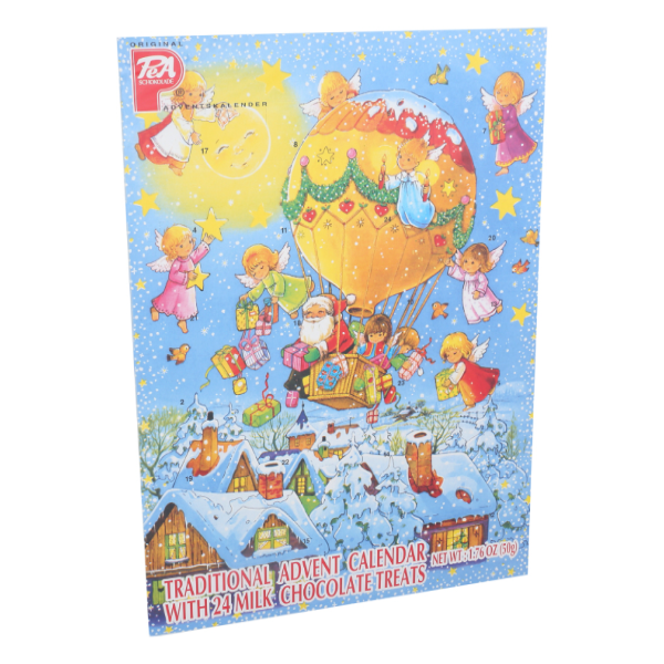 slide 1 of 1, PeA Schokolade Original Advent Calendar, 1.76 oz