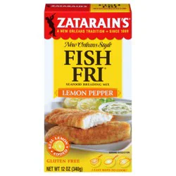 Zatarain's Lemon Pepper Fish Fri, 12.0 oz