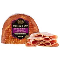 Private Selection Bourbon Glazed Uncured Honey Ham Sliced
