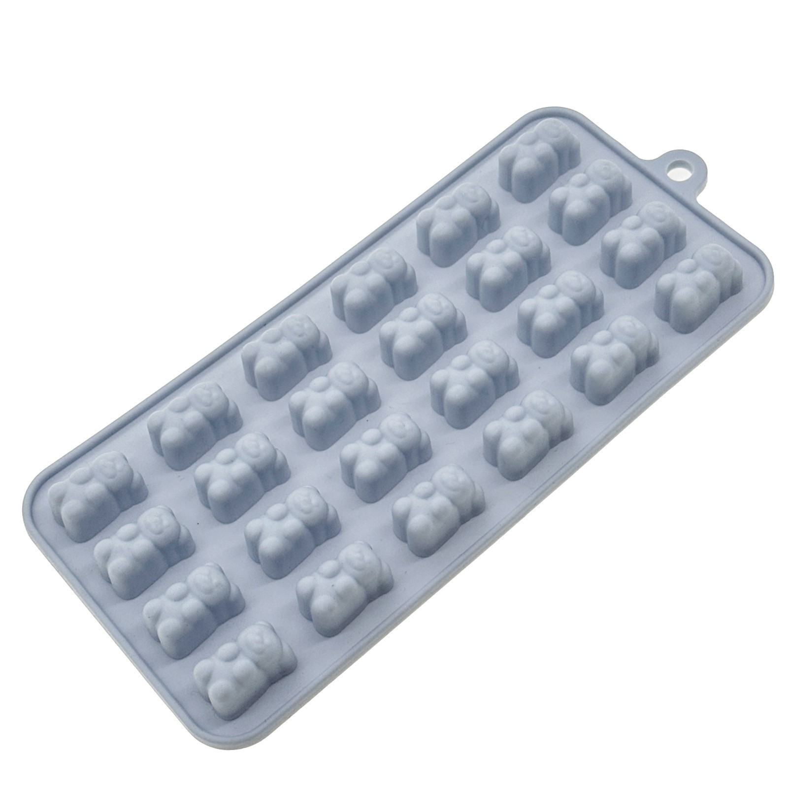 slide 3 of 4, Gummy Bear Silicone Candy Mold By Makery, 4 in x 0.7 in