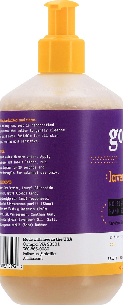 slide 7 of 12, Good Soap Good Soap Nourishing Lavender Hand Soap 12 oz, 12 oz